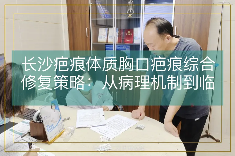 长沙疤痕体质胸口疤痕综合修复策略:从病理机制到临床实践