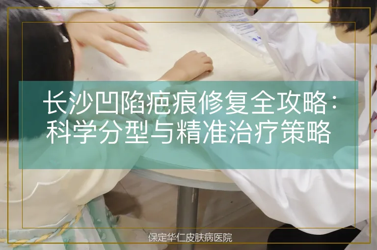 长沙凹陷疤痕修复全攻略:科学分型与精准治疗策略