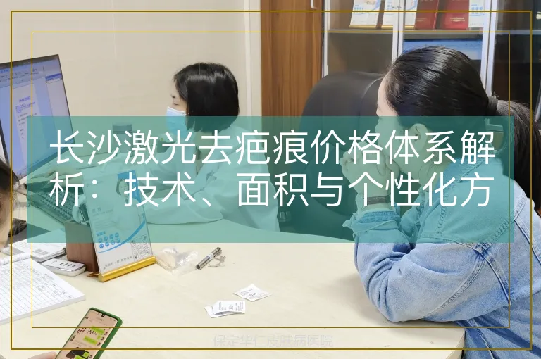 长沙激光去疤痕价格体系解析：技术、面积与个性化方案的定价逻辑