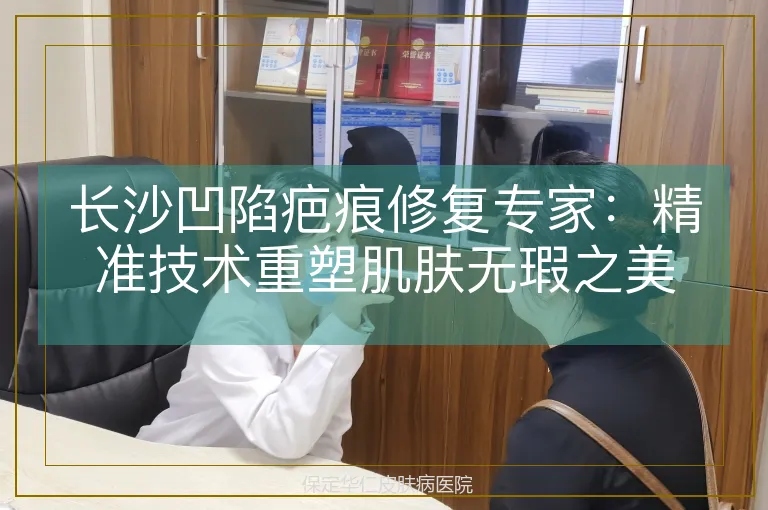 长沙凹陷疤痕修复专家：精准技术重塑肌肤无瑕之美