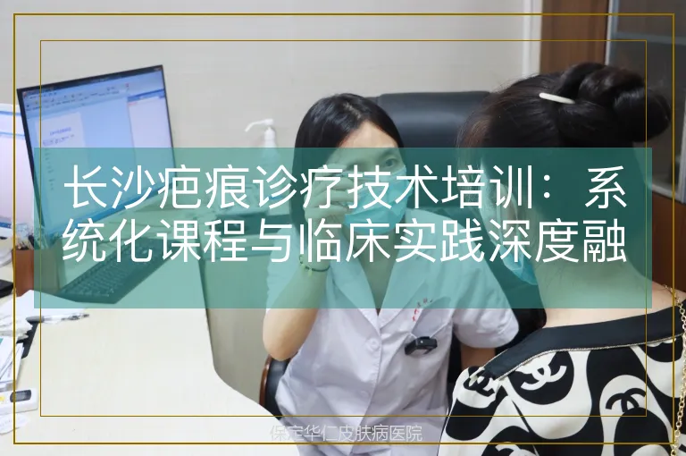 长沙疤痕诊疗技术培训:系统化课程与临床实践深度融合