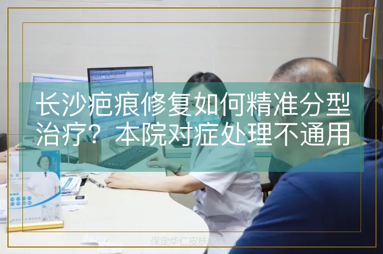 长沙疤痕修复如何精准分型治疗？本院对症处理不通用