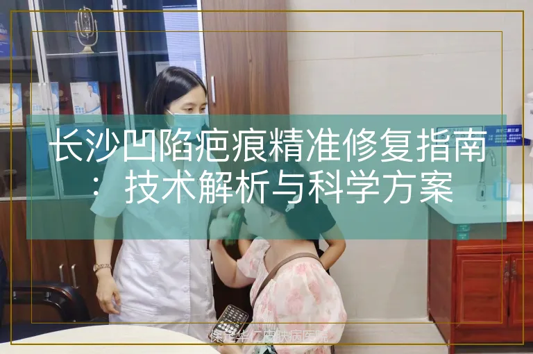 长沙凹陷疤痕精准修复指南：技术解析与科学方案